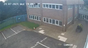 Car Park Outside Office Block