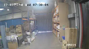 Loading Bay - Shutter Door - CAM014