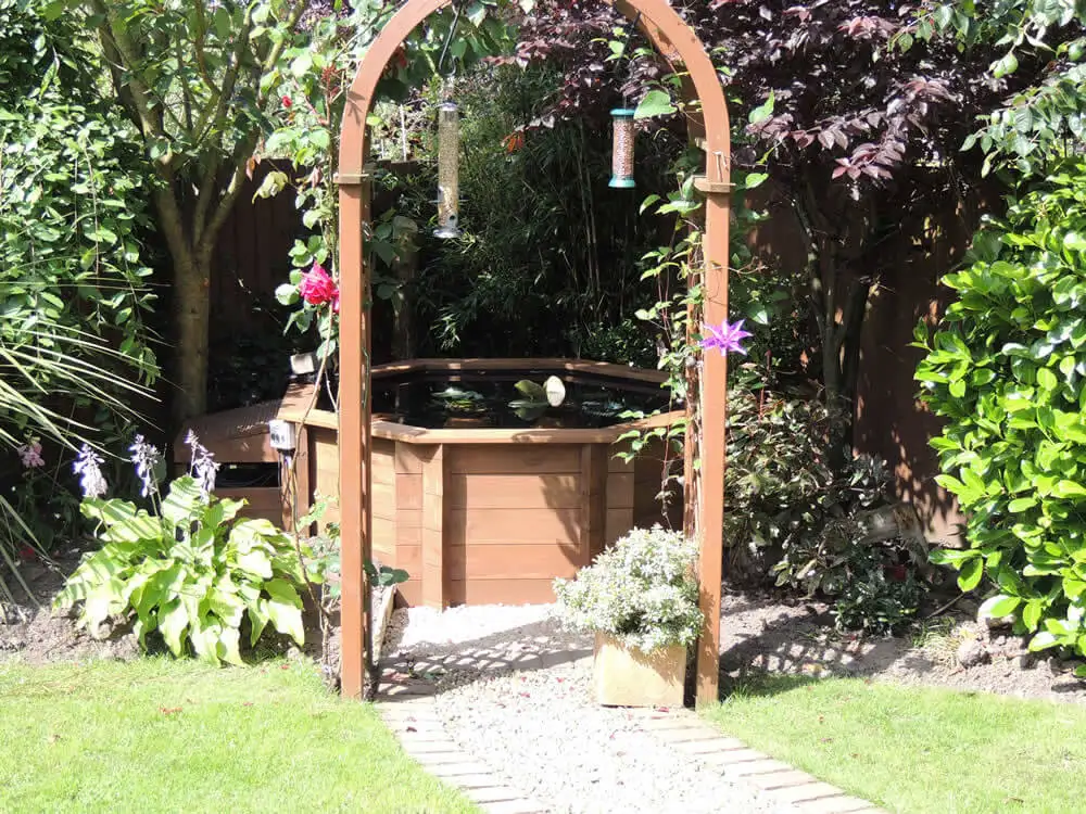 Great Looking Octagonal Pond