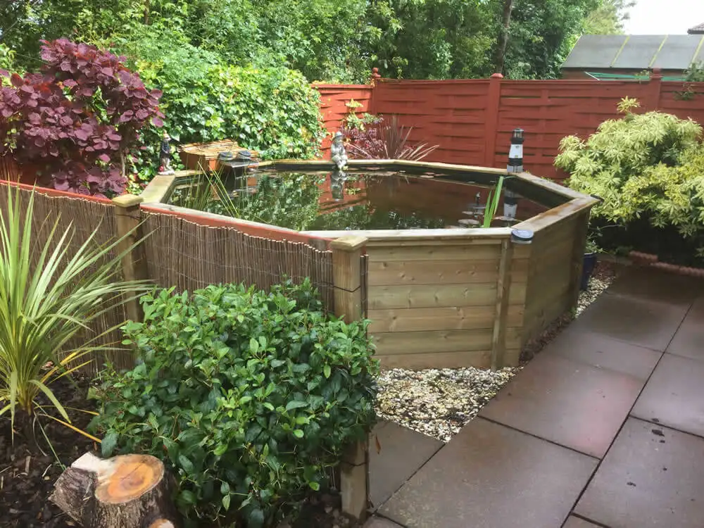 Great Looking Octagonal Pond