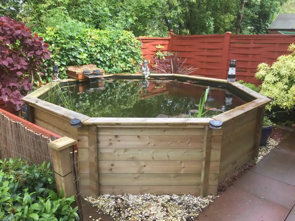 Great Looking Octagonal Pond