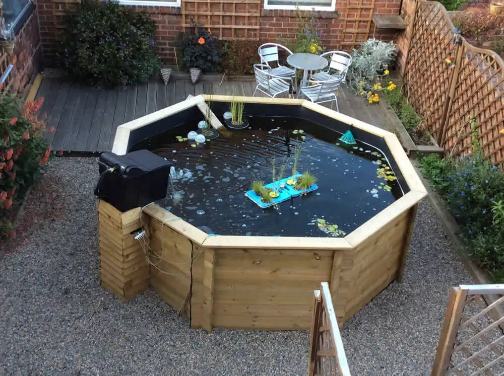 Great Looking Octagonal Pond