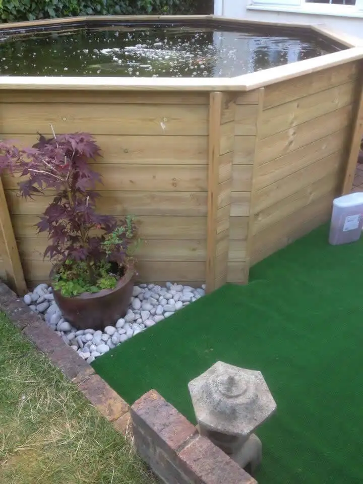 Great Looking Octagonal Pond