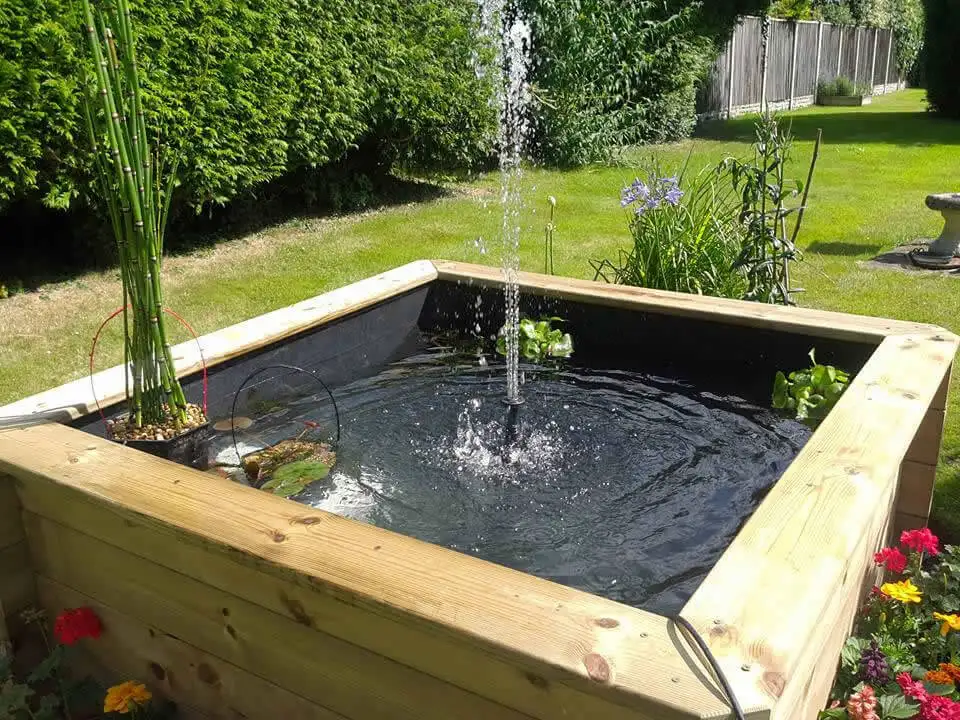 Great Looking Square Pond