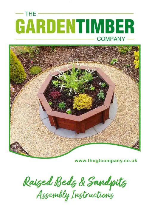 Frontpage of Sandpit and Raised Bed manual