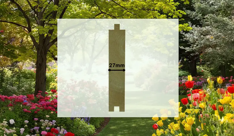 27mm Thisck Wooden Wall