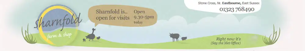 If you are looking for relaxed family fun and great food, we are sure you will love Sharnfold Farm between Eastbourne and Hailsham in East Sussex.