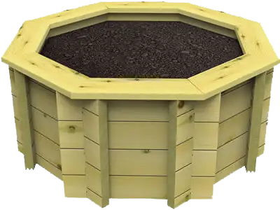 Octagonal Raised Beds