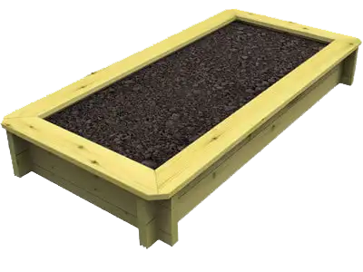 Rectangle Raised Garden Bed