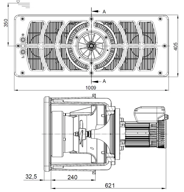 Badu Jet Turbo Light Dimensions