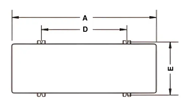 Waterco VariTropic Front Discharge Pool Heat Pump dimensions