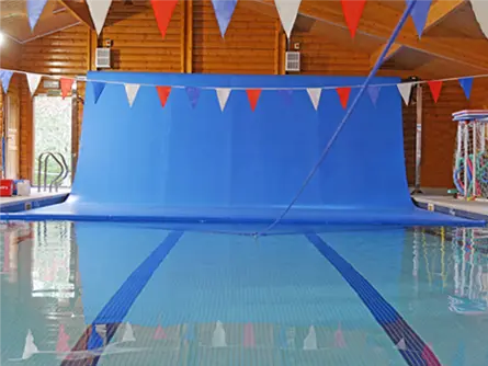 Leisure Centre with a Fantastic Looking Premium Heat Retaining Cover on the pool