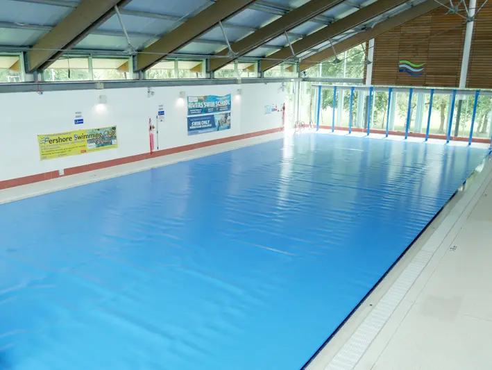 5mm Supcover on a leisure center pool