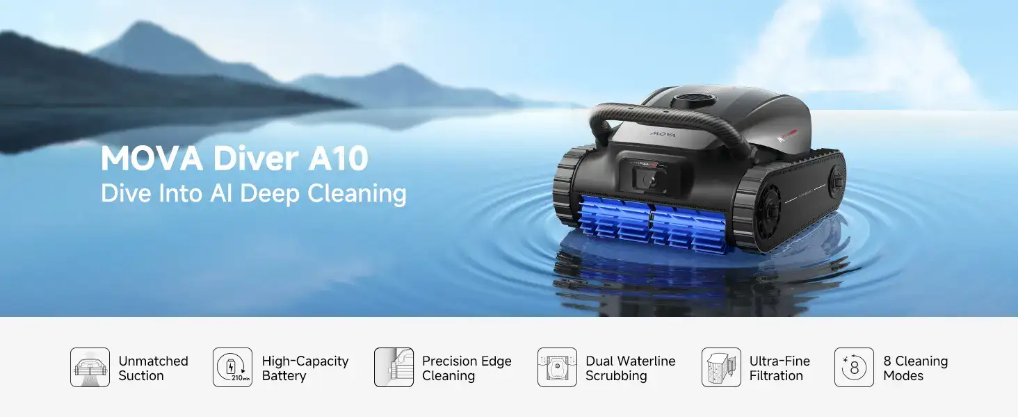 MOVA A10 Deep Clean into AI Deep Cleaning