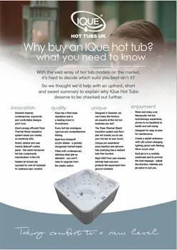 Download IQue Hot Tub Sales Leaflet