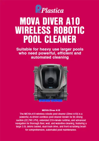 Download the Mova A10 Pool Cleaner Sales Leaflet