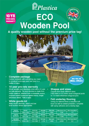 Download the Eco Pool Sales Leaflet