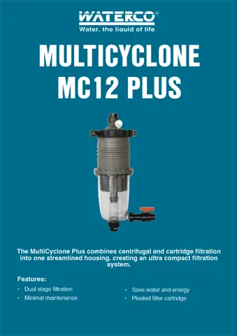 Download the Waterco Multicyclone MC12 Plus Sales Leaflet