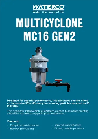 Download the Waterco Multicyclone MC16 Gen2 Sales Leaflet