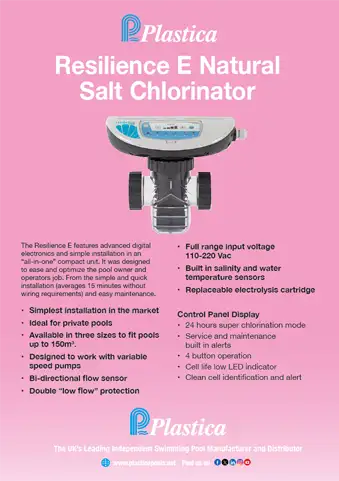 Download Resilience E Salt Chlorinator Leaflet